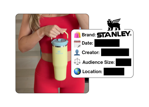 Spotted: Stanley in a new paid collab