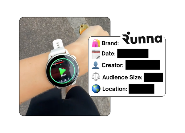 Spotted: Runna in a new paid collab