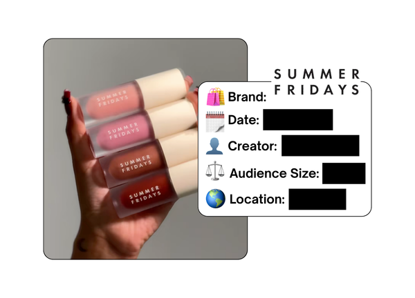 Spotted: Summer Fridays in a new paid collab