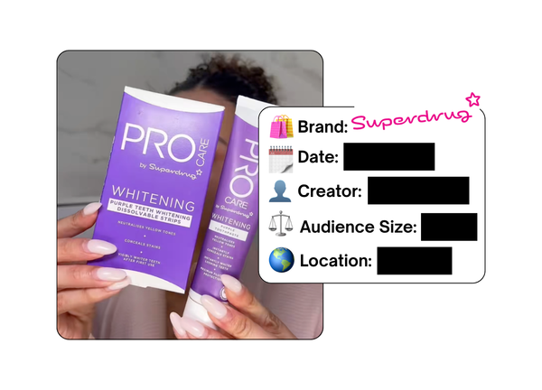 Spotted: Superdrug in a new paid collab