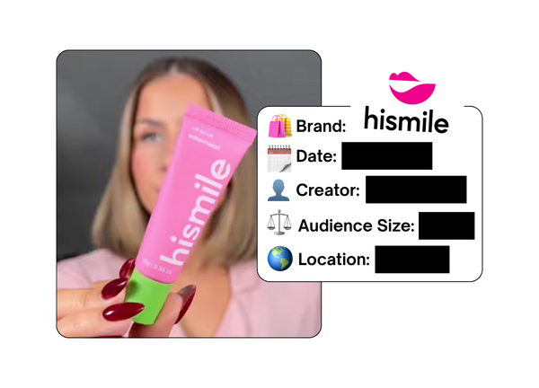 Spotted: Hismile in a new paid collab