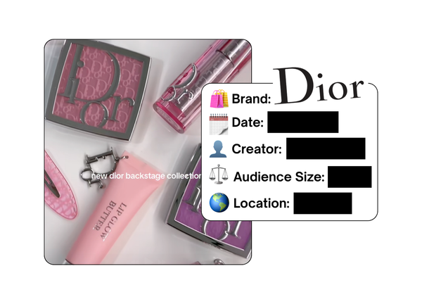Spotted: Dior Beauty in a new paid collab