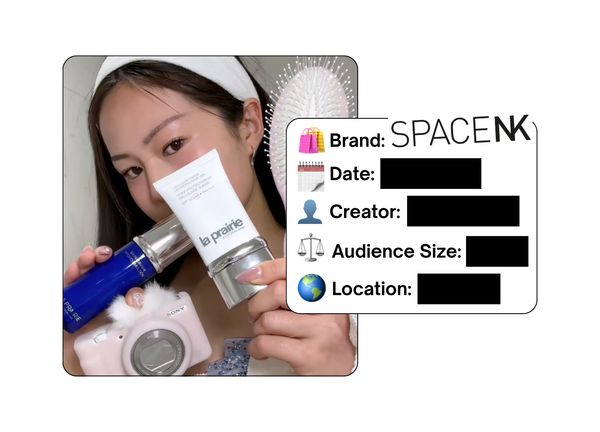 Spotted: Space NK in a new paid collab