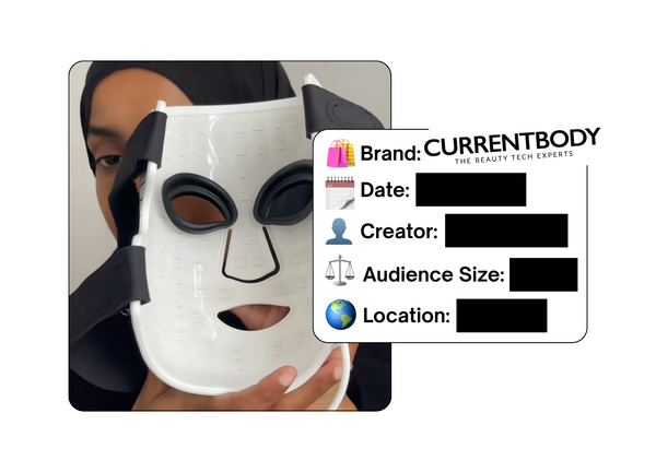 Spotted: Current Body in a new paid collab