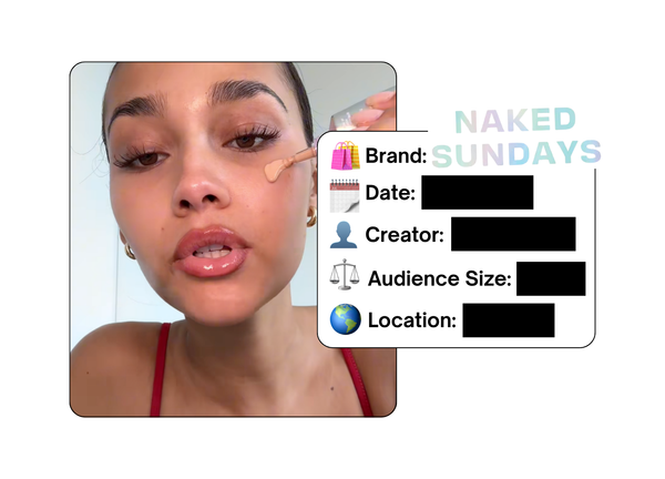 Spotted: Naked Sundays in a new paid collab