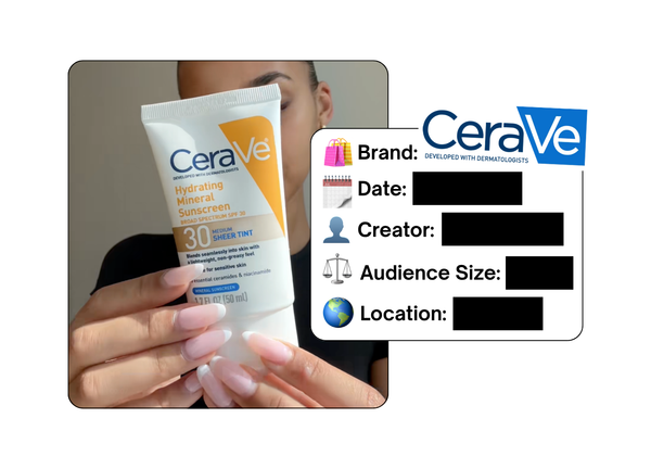 Spotted: CeraVe in a new paid collab