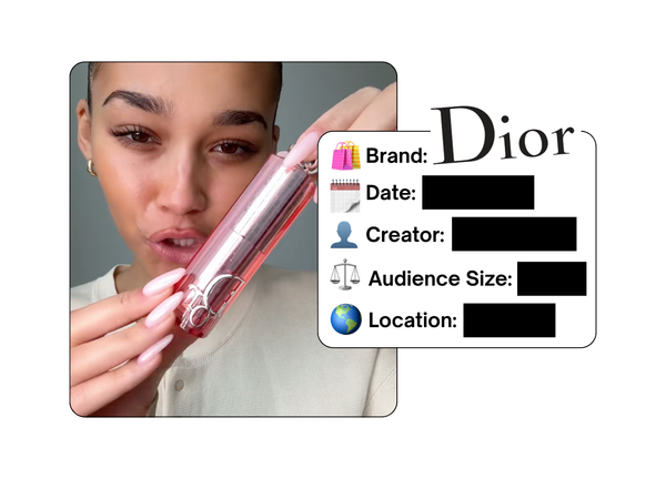 Spotted: Dior Beauty in a new paid collab