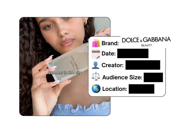 Spotted: Dolce&Gabbana Beauty in a new paid collab