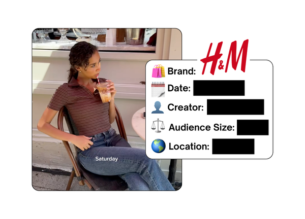 Spotted: H&M in a new paid collab