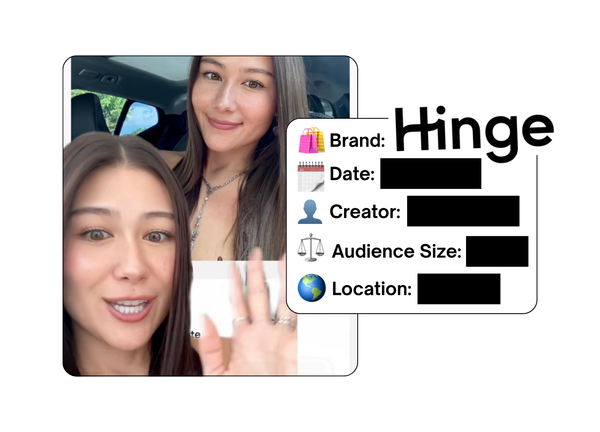 Spotted: Hinge in a new paid collab