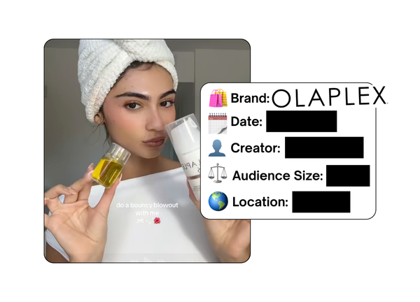 Spotted: Olaplex in a new paid collab