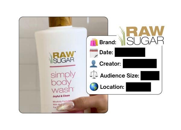 Spotted: Raw Sugar Living in a new paid collab