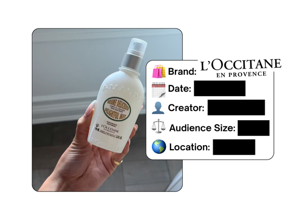 Spotted: L'Occitane in a new paid collab