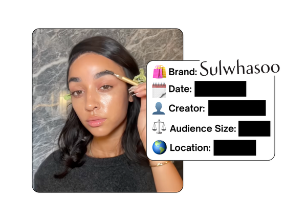 Spotted: Sulwhasoo in a new paid collab