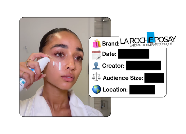 Spotted: La Roche-Posay in a new paid collab