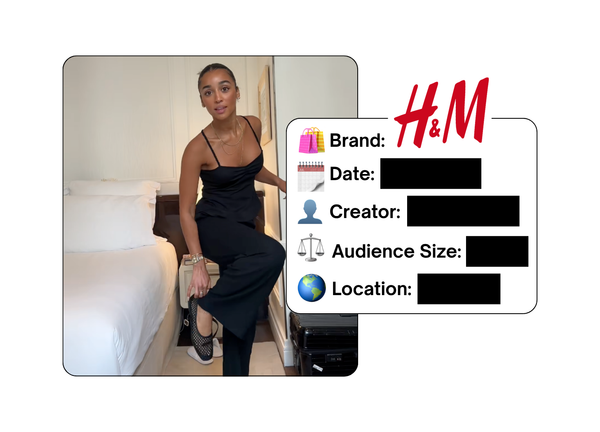 Spotted: H&M in a new paid collab