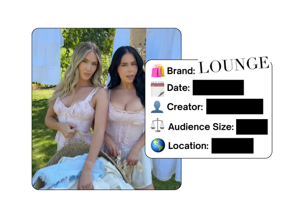 Spotted: Lounge in a new paid collab