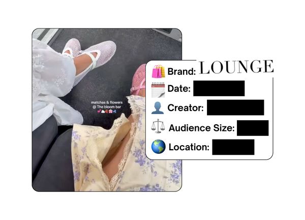 Spotted: Lounge in a new paid collab