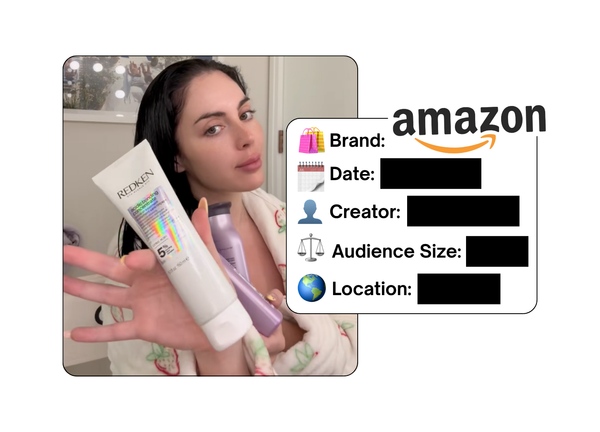Spotted: Amazon in a new paid collab