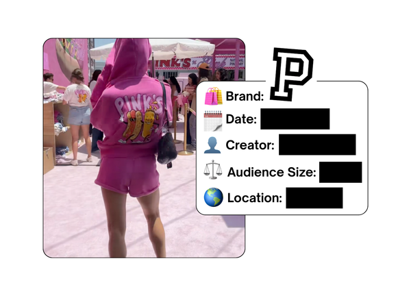 Spotted: VS Pink in a new paid collab