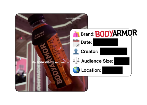 Spotted: BODYARMOR in a new paid collab