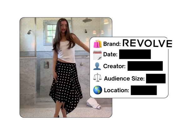 Spotted: Revolve in a new paid collab