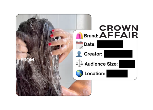 Spotted: Crown Affair in a new paid collab