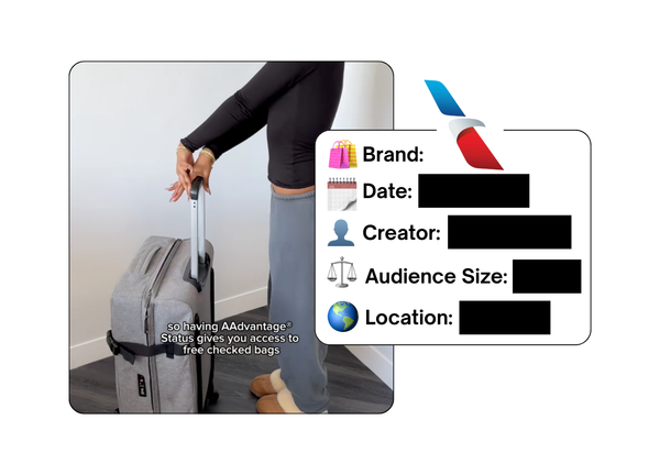 Spotted: American Airlines in a new paid collab