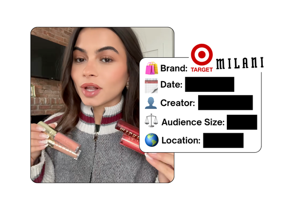 Spotted: Target x Milani Cosmetics in a new paid collab