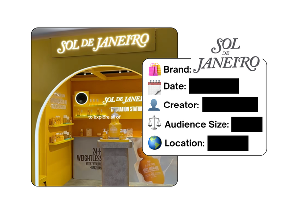Spotted: Sol de Janeiro in a new paid collab