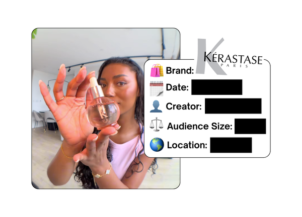 Spotted: Kerastase in a new paid collab