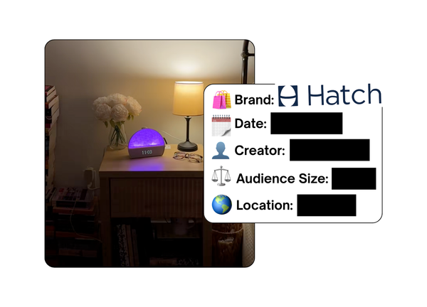 Spotted: Hatch in a new paid collab