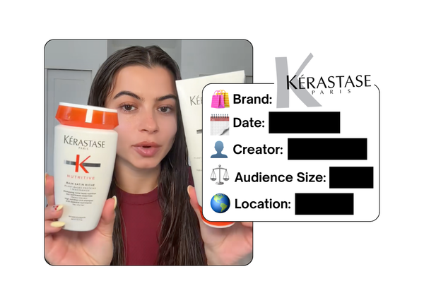 Spotted: Kerastase in a new paid collab