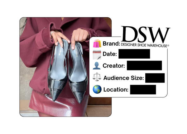 Spotted: DSW in a new paid collab