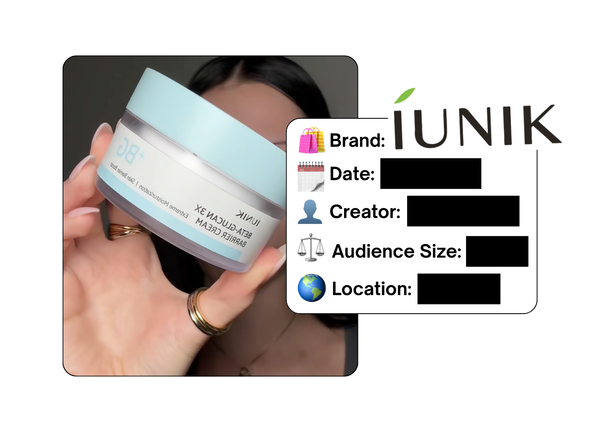 Spotted: iUNIK in a new paid collab