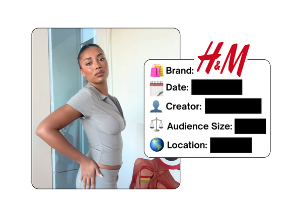 Spotted: H&M in a new paid collab