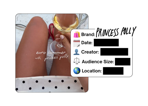 Spotted: Princess Polly in a new paid collab