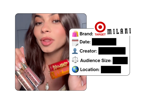 Spotted: Target x Milani Cosmetics in a new paid collab