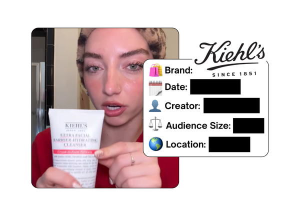 Spotted: Kiehl's in a new paid collab