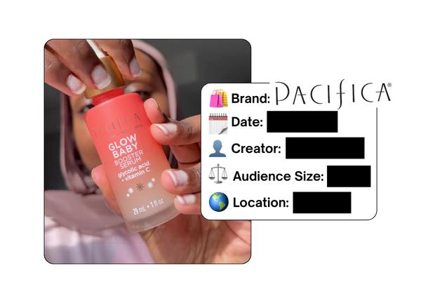 Spotted: Pacifica in a new paid collab