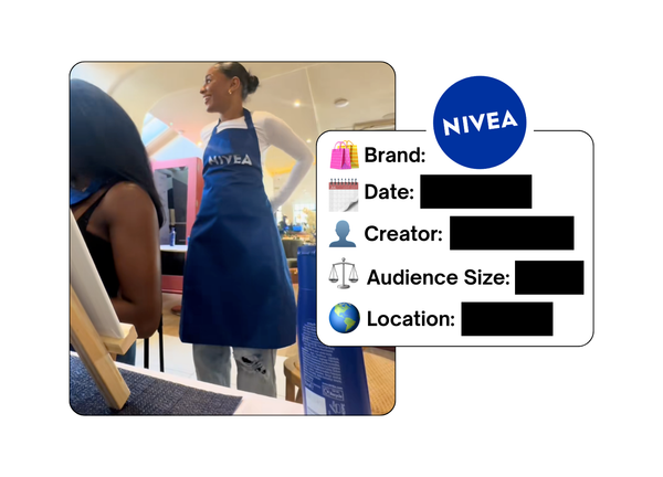 Spotted: NIVEA in a new paid collab