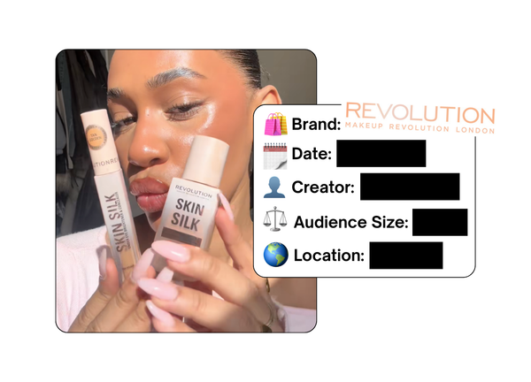 Spotted: Makeup Revolution in a new paid collab