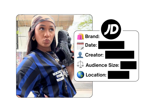 Spotted: JD in a new paid collab