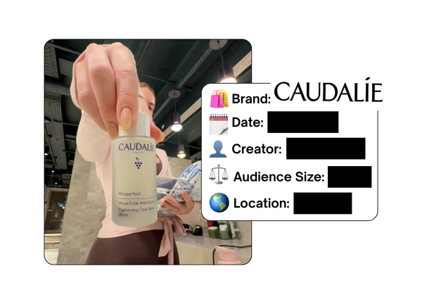 Spotted: Caudalie in a new paid collab