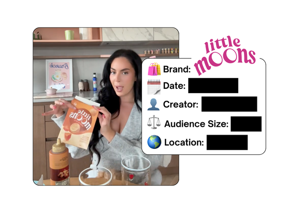 Spotted: Little Moons in a new paid collab