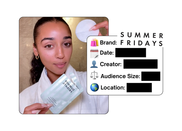 Spotted: Summer Fridays in a new paid collab