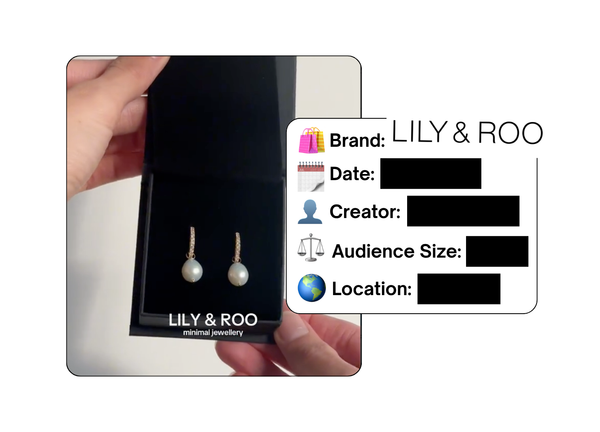 Spotted: LILY & ROO in a new paid collab