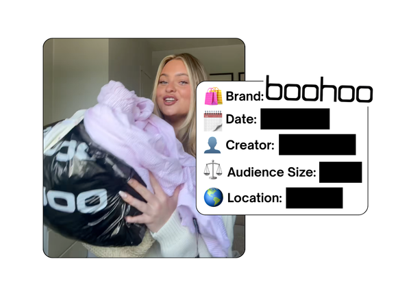 Spotted: Boohoo in a new paid collab