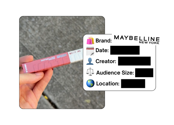 Spotted: Maybelline in a new paid collab