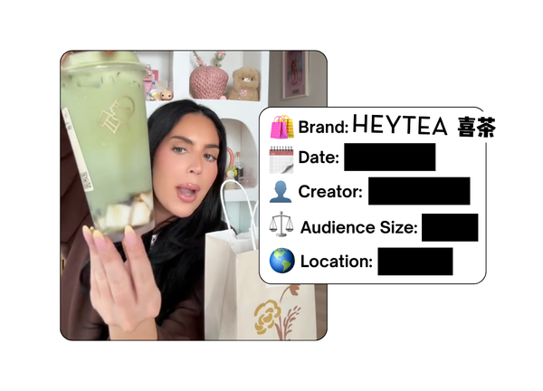 Spotted: HEYTEA in a new paid collab